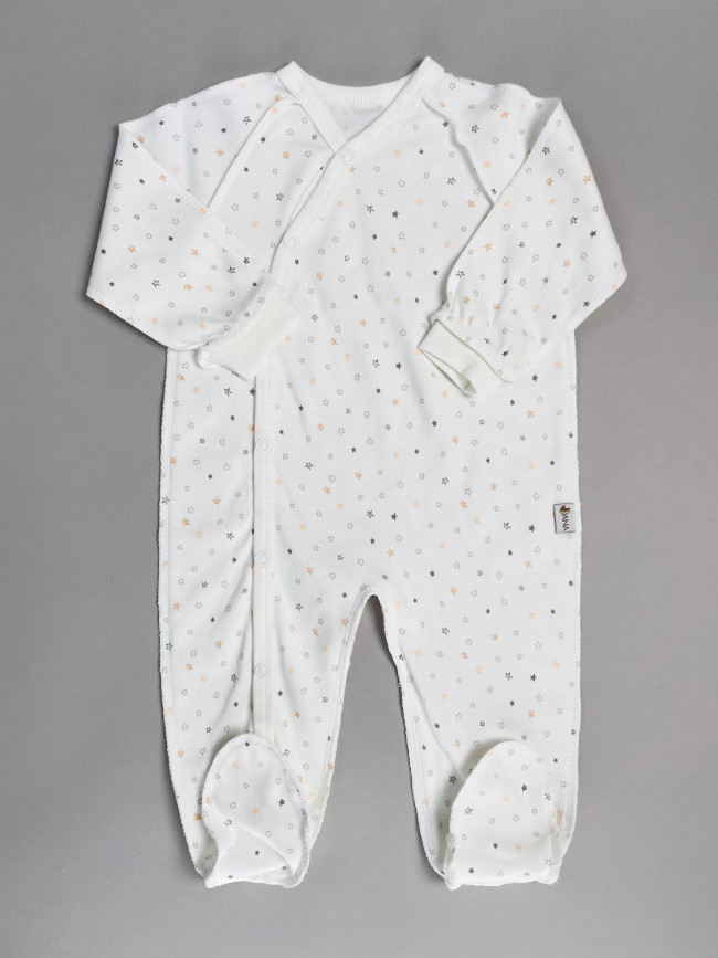 Набор детских комбинезонов на кнопках, Лимпопо, Милый слоник без ручек