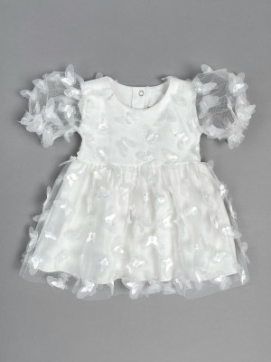 Нарядное белое платье, Бабочки Нарядное белое платье, Бабочки