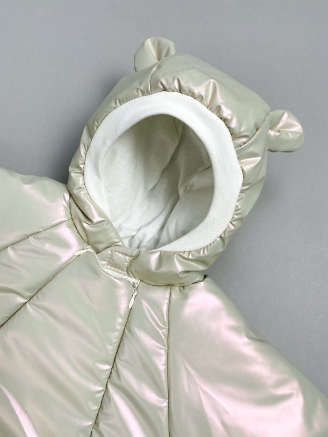 Комбинезон утепленный, жемчужный, Монклер