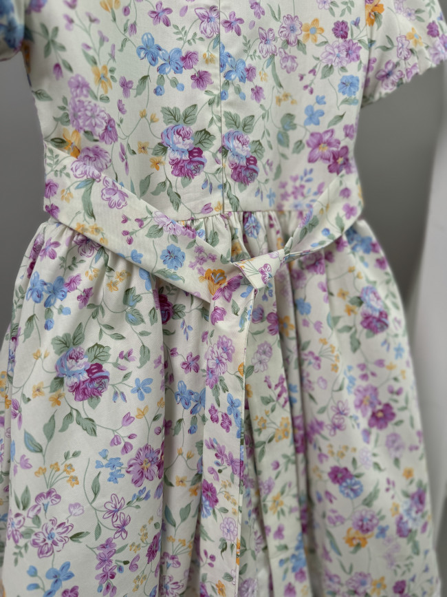 Нарядное платье для девочек, Вита с цветами