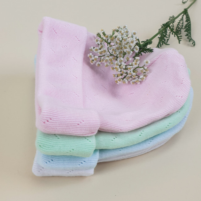 Шапка детская, киви, Ажур  Шапка детская, киви, Ажур