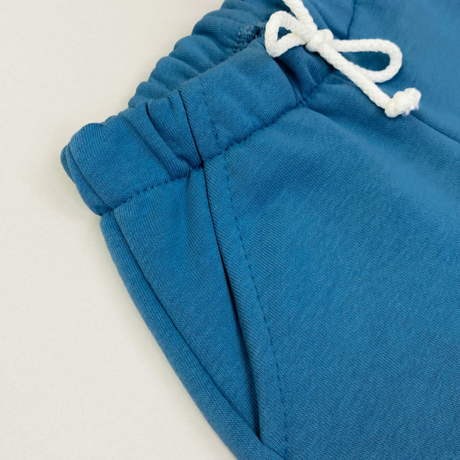 Штаны спортивные, голубые