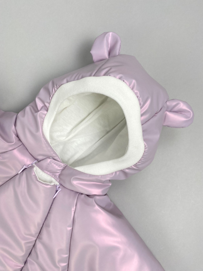 Комбинезон утепленный, сиреневый, Монклер