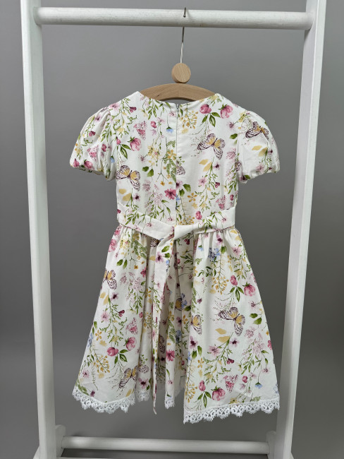 Нарядное платье для девочек, Вита с бабочками