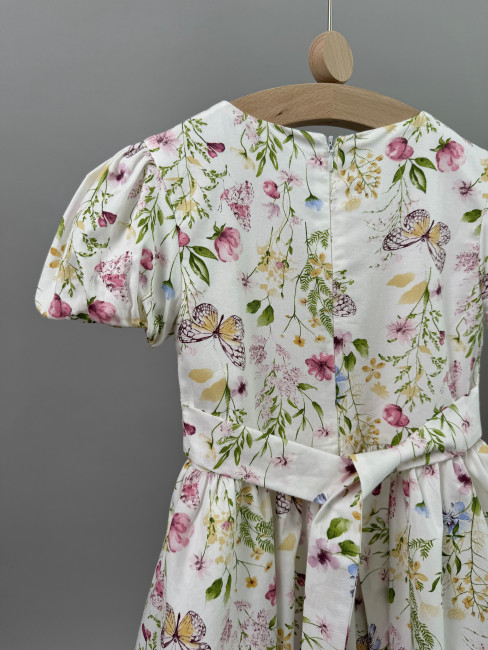 Нарядное платье для девочек, Вита с бабочками