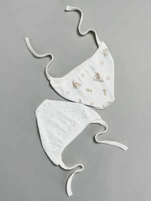 Комплект детских чепчиков, Лимпопо, Жирафенок Томка