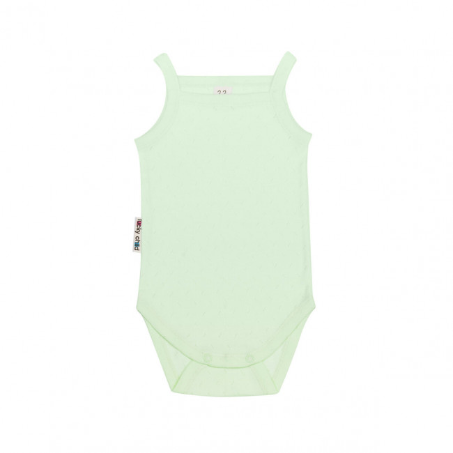 Боди-майка детская, киви, Ажур Боди-майка детская, киви, Ажур