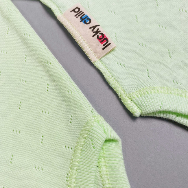 Боди-майка детская, киви, Ажур Боди-майка детская, киви, Ажур