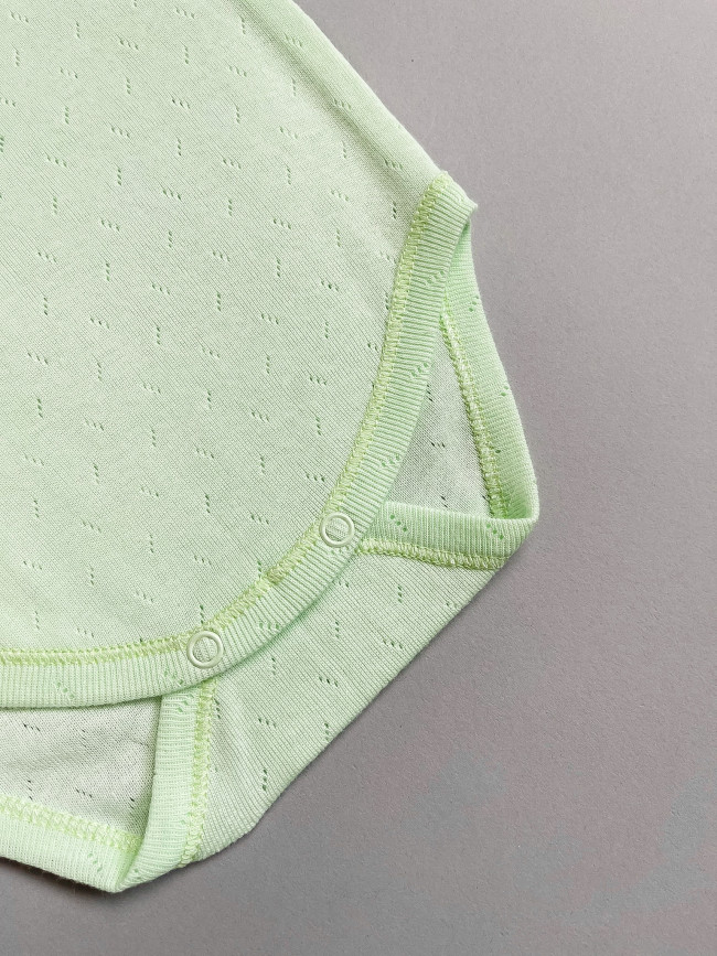 Боди-майка детская, киви, Ажур Боди-майка детская, киви, Ажур