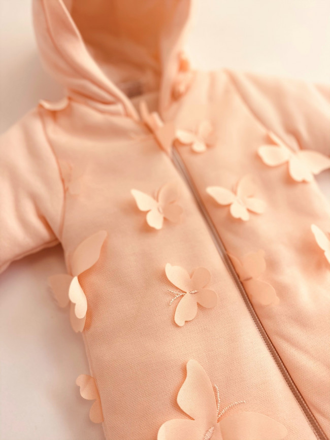 Комбинезон утепленный, Бабочки