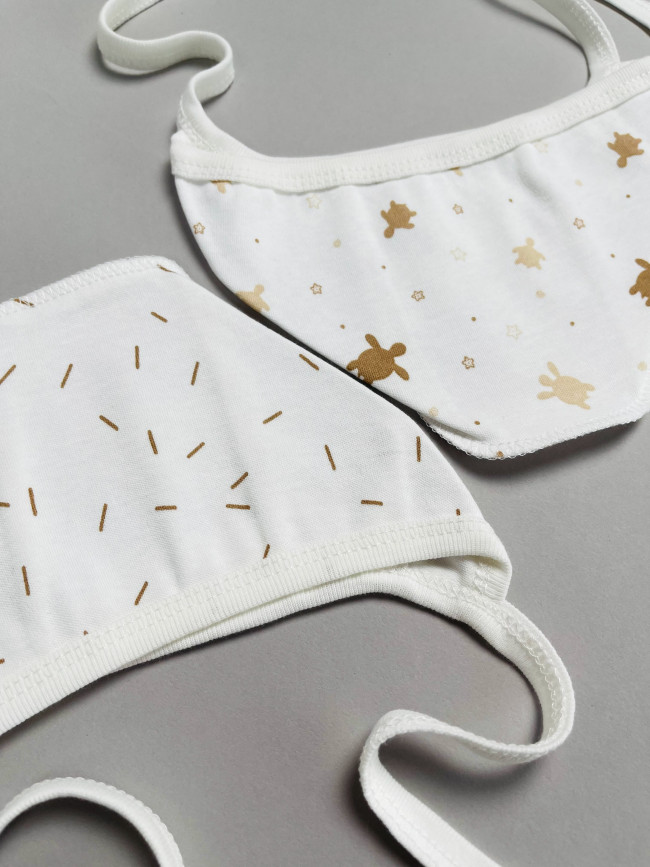 Комплект детских чепчиков, Лимпопо, Сладкие черепашки