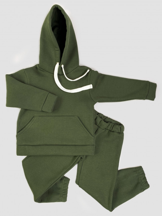 Костюм спортивный, утепленный, хаки Костюм спортивный, утепленный, хаки