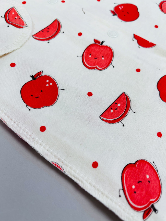 Комбинезон детский, Яблочки, красный