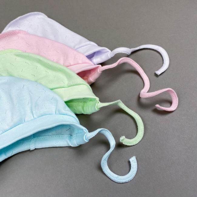 Чепчик детский, белый, Ажур Чепчик детский, белый, Ажур