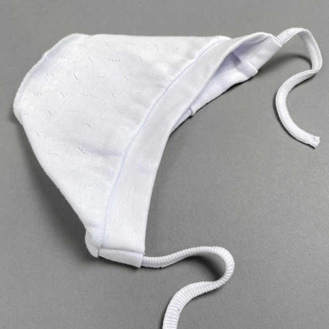 Чепчик детский, белый, Ажур Чепчик детский, белый, Ажур