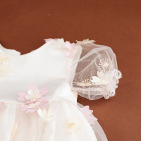 Длинное вечернее розовое платье, Фрейзии