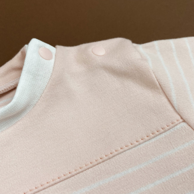 Кофточка детская, розовая, Нежная полосочка Кофточка детская, розовая, Нежная полосочка