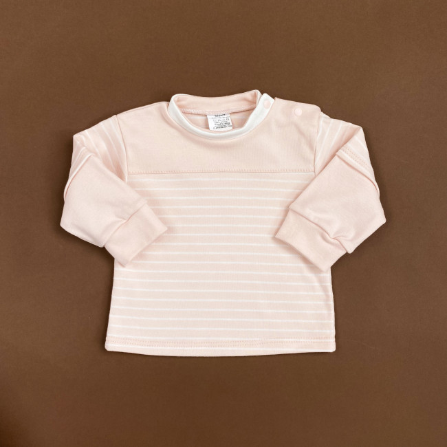 Кофточка детская, розовая, Нежная полосочка Кофточка детская, розовая, Нежная полосочка