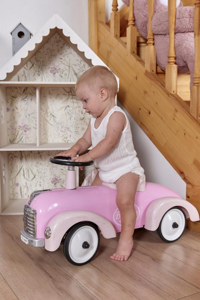 Детская боди майка, Пушинка, молочная