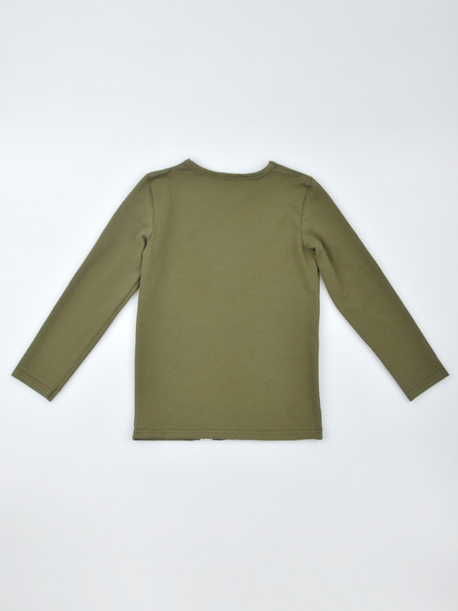 Толстовка, хаки, Мишка