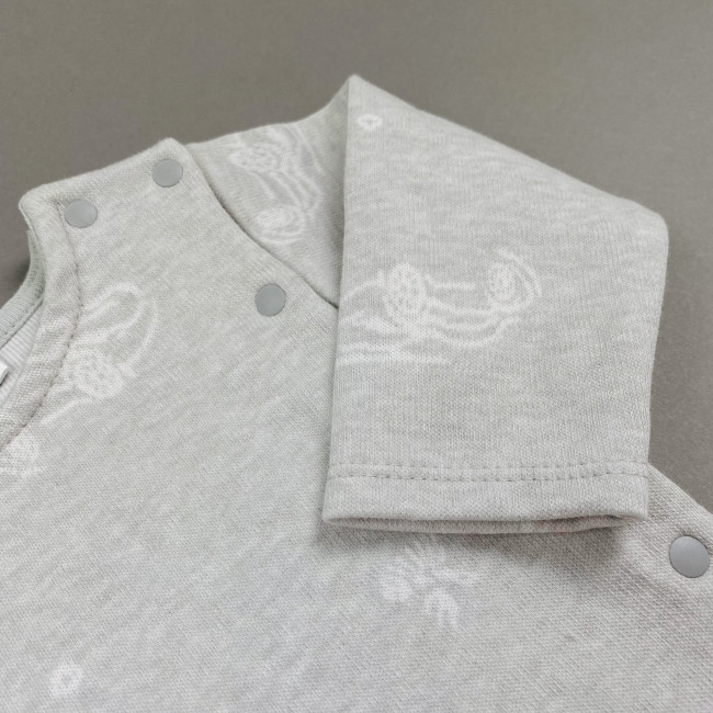 Комбинезон для мальчика комбинированный, серый, Машинки