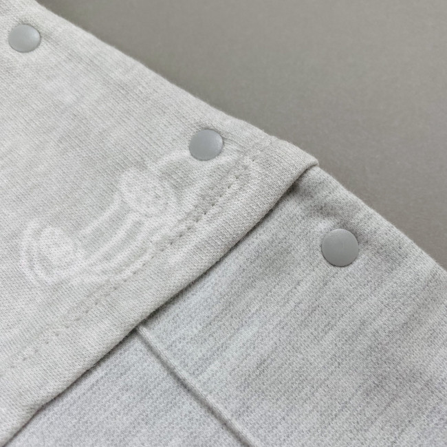 Комбинезон для мальчика комбинированный, серый, Машинки