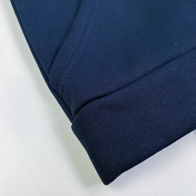 Костюм спортивный, утепленный, темно-синий