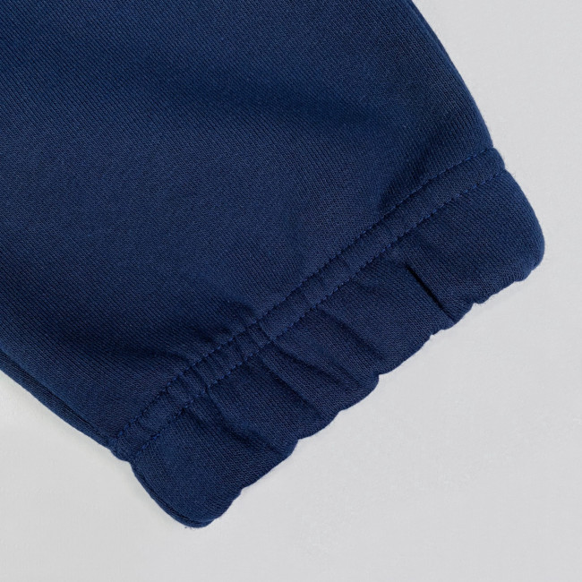 Костюм спортивный, утепленный, темно-синий