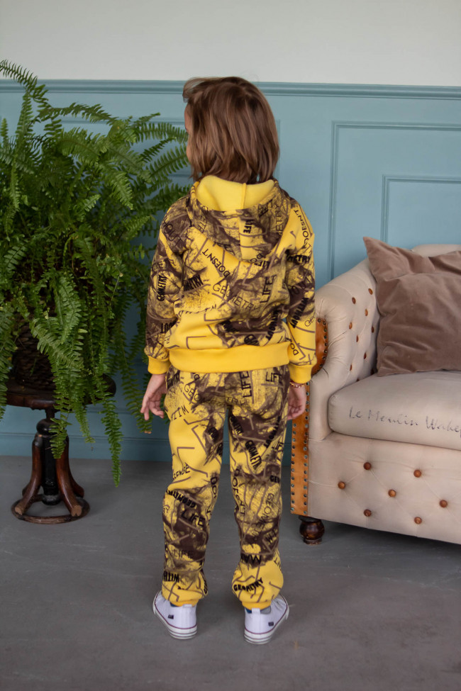 Костюм утепленный, желтый, Аксиома