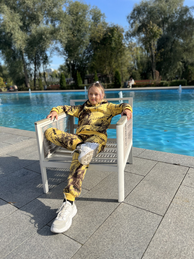 Костюм утепленный, желтый, Аксиома