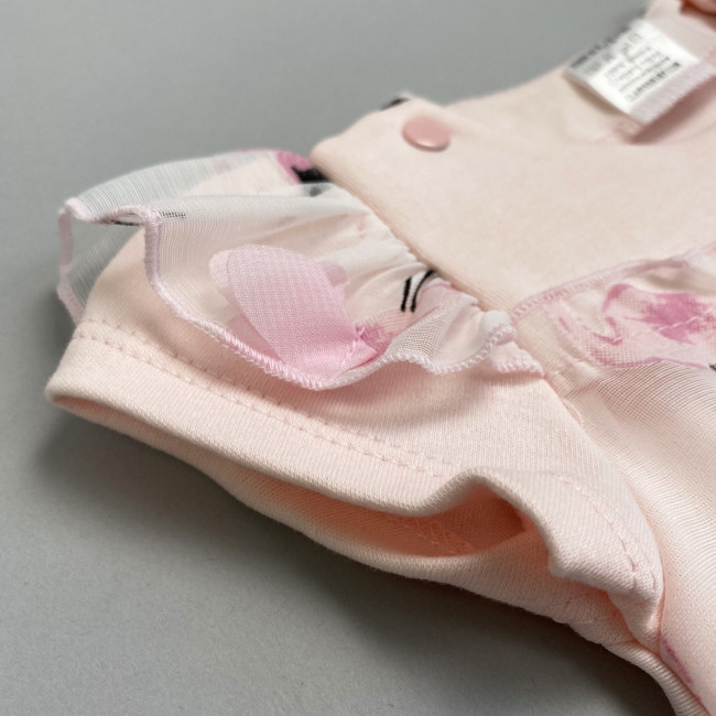 Боди-платье розовое, Фламинго Боди-платье розовое, Фламинго