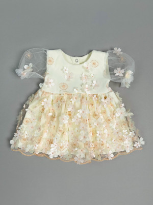 Короткое персиковое платье, Фрейзии