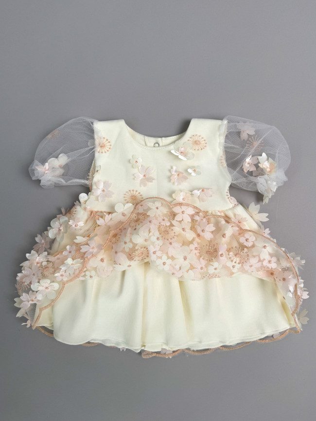 Короткое персиковое платье, Фрейзии