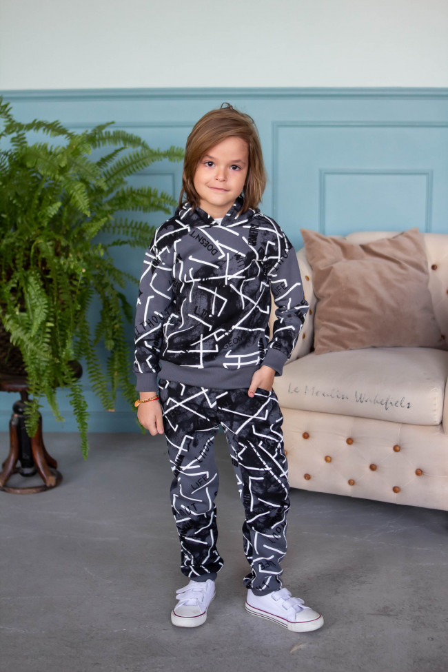 Костюм утепленный, серый, Аксиома