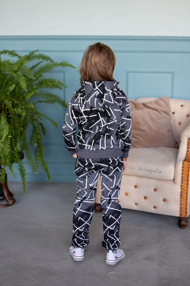 Костюм утепленный, серый, Аксиома