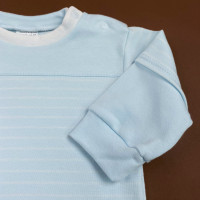 Кофточка детская, голубая, Нежная полосочка Кофточка детская, голубая, Нежная полосочка