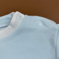 Кофточка детская, голубая, Нежная полосочка Кофточка детская, голубая, Нежная полосочка