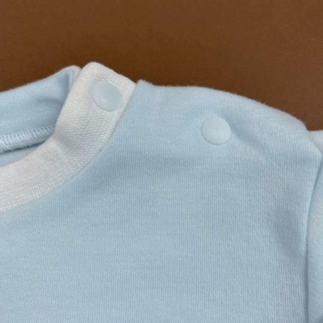 Кофточка детская, голубая, Нежная полосочка Кофточка детская, голубая, Нежная полосочка