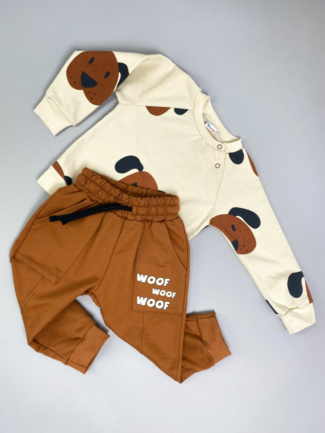 Костюм детский, бежевый, Woof Костюм детский, бежевый, Woof