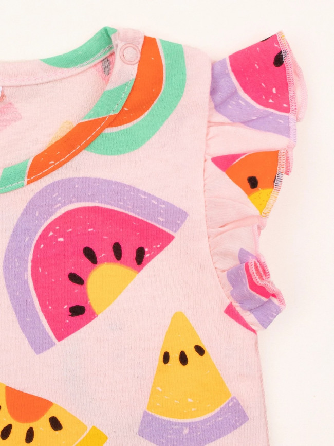 Боди детское с коротким рукавом, Маракуйя