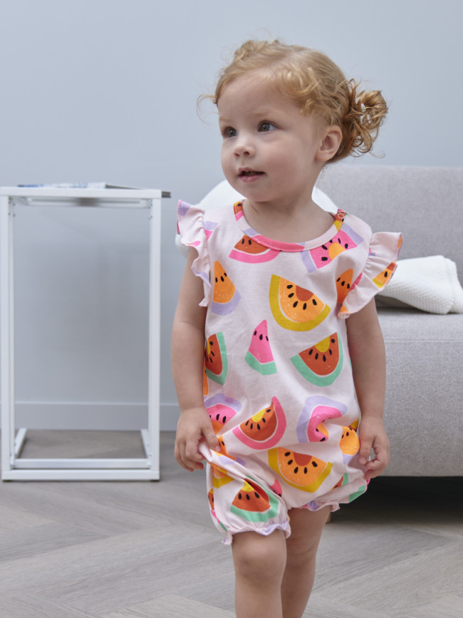 Боди детское с коротким рукавом, Маракуйя