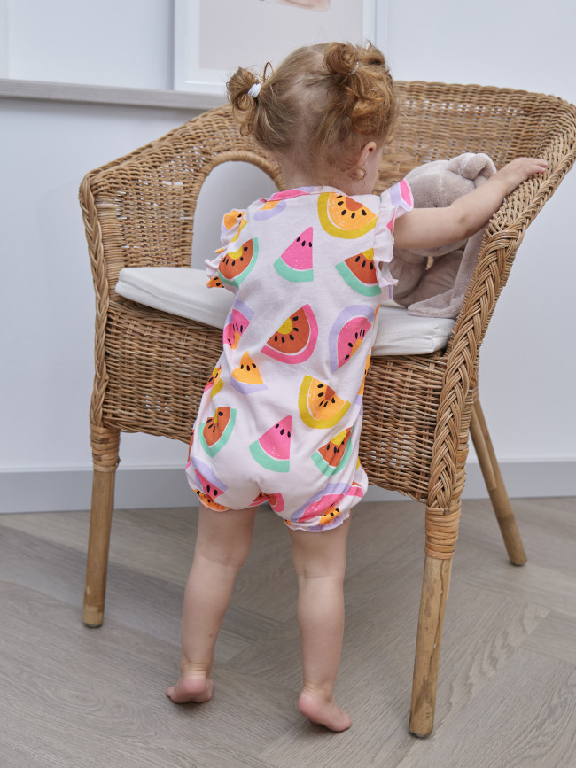 Боди детское с коротким рукавом, Маракуйя