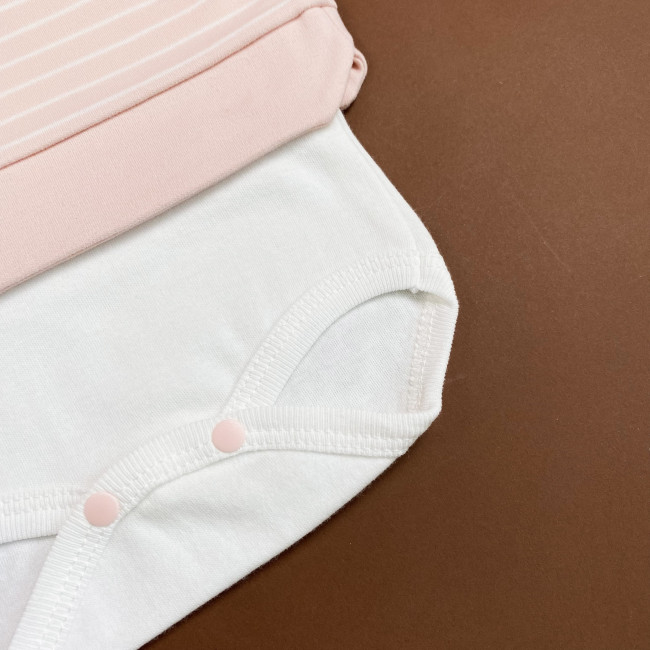 Боди детский, розовый, Нежная полосочка Боди детский, розовый, Нежная полосочка