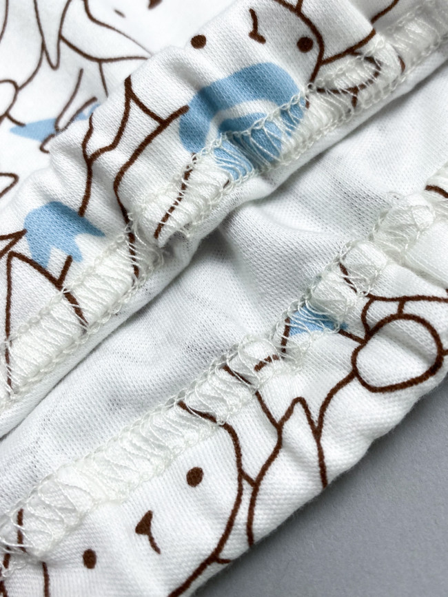 Ползунки детские, голубые, Зайчики Ползунки детские, голубые, Зайчики