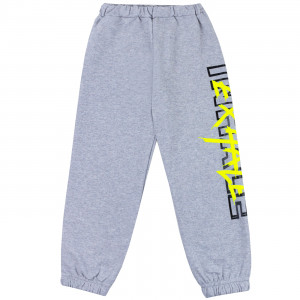 Штаны утепленные, серые, Exhale