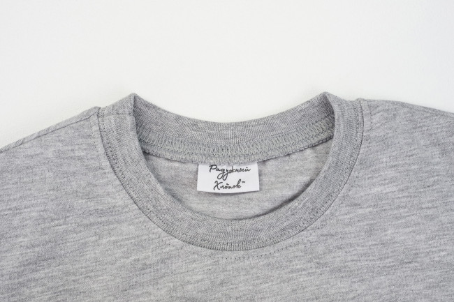 Футболка серая, Мишка Авиатор