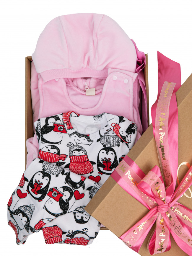 Подарочный комплект, Веселые пингвины 1 Подарочный комплект, Веселые пингвины 1