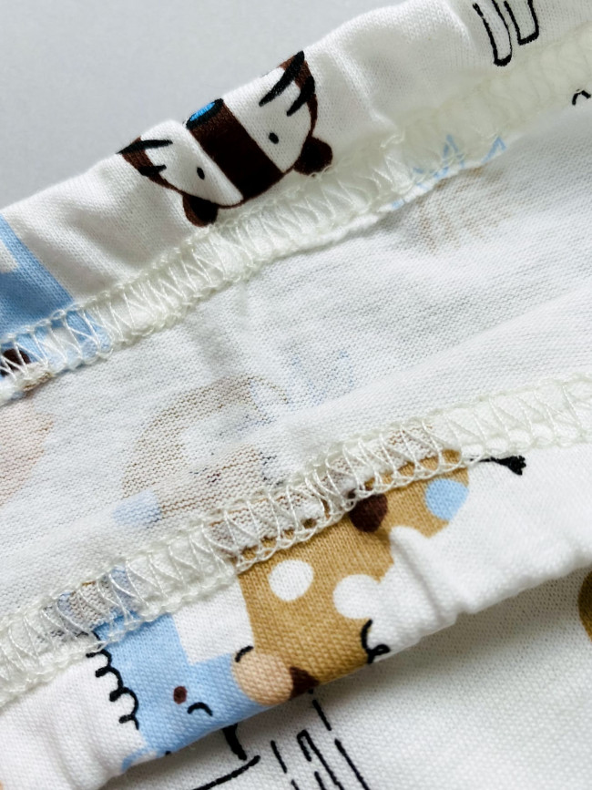 Ползунки детские, голубые, Африка