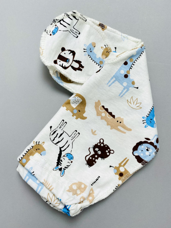 Ползунки детские, голубые, Африка