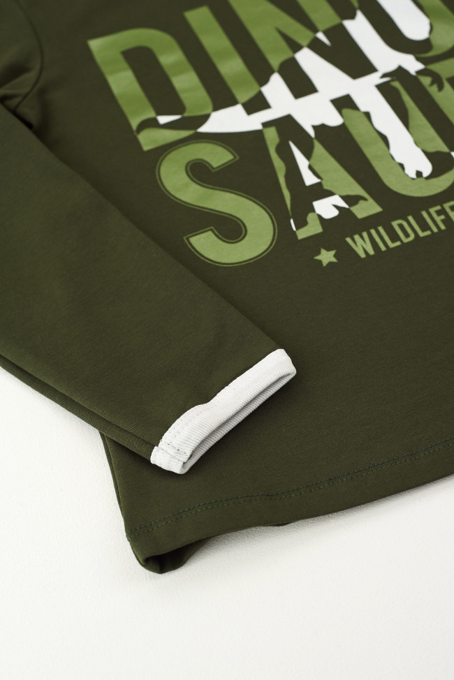 Лонгслив, хаки Лонгслив, хаки